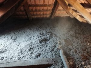 Foukaná izolace Kralupy nad Vltavou, 2021 - Ekoizolace - ekologické foukané izolace